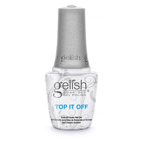 Gelish Soak Off Gel Polish Top It Off Sealer Gel 15ml