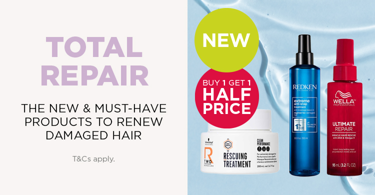 Shop the new and must-have products to repair damaged hair.